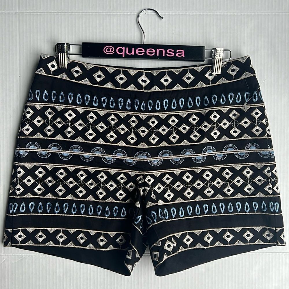 WHBM Embroidered Shorts
